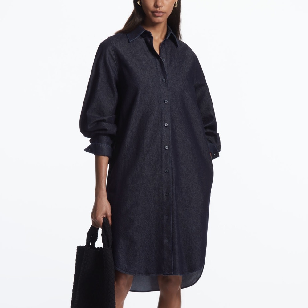 BRAND NEW - COS Denim Shirtdress - NWT - US4